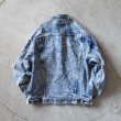画像2: 1980s Levi's 70507-0219 ケミカルデニムジャケット　 "MADE IN USA"　 表記M  (2)