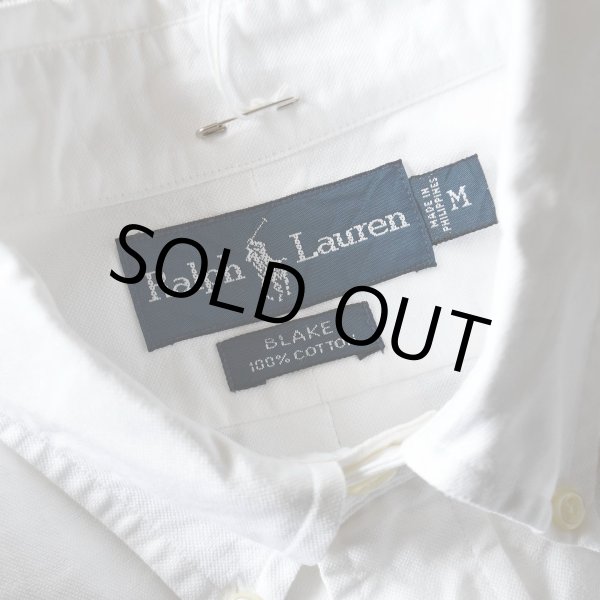 画像4: Ralph Lauren オックスフォードシャツ  "BLAKE"  表記M  (4)