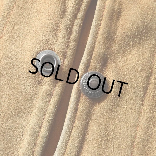 画像7: 1950s LEVI'S ショートホーンスウェードベスト　 実寸M  (7)