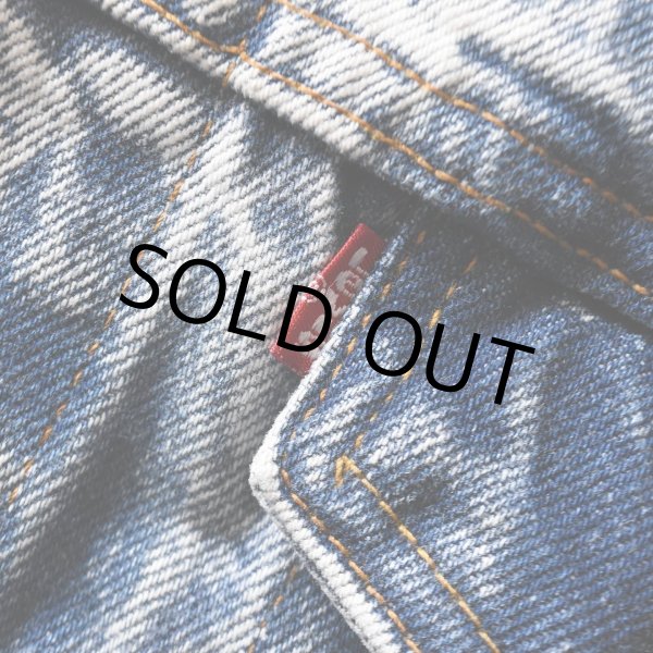 画像8: 1980s Levi's 70507-0219 ケミカルデニムジャケット　 "MADE IN USA"　 表記M  (8)