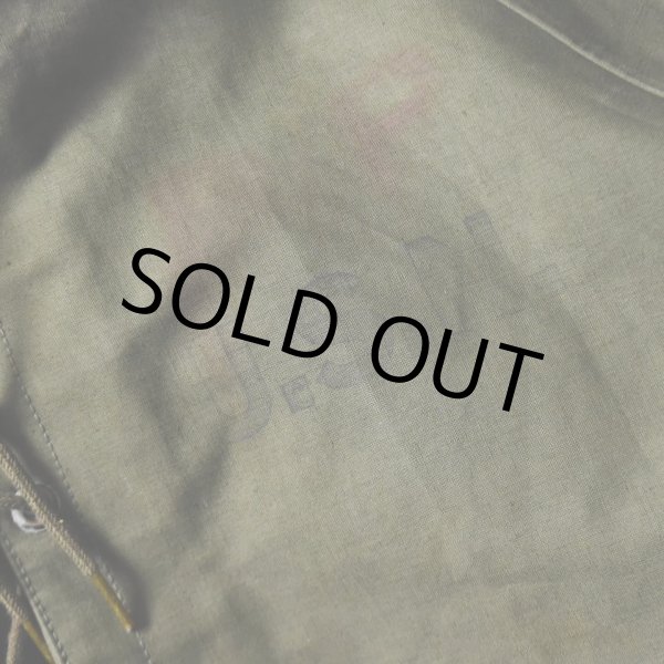 画像4: 1940s US.NAVY N-2 デッキレインパーカー　 表記MEDIUM  (4)