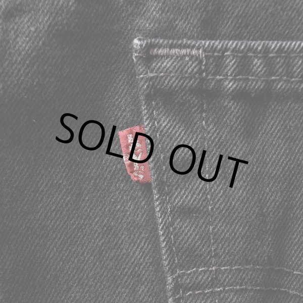 画像5: 1990s Levi's 505-0260 ブラックデニム  "MADE IN USA"  表記W36 L30  (5)