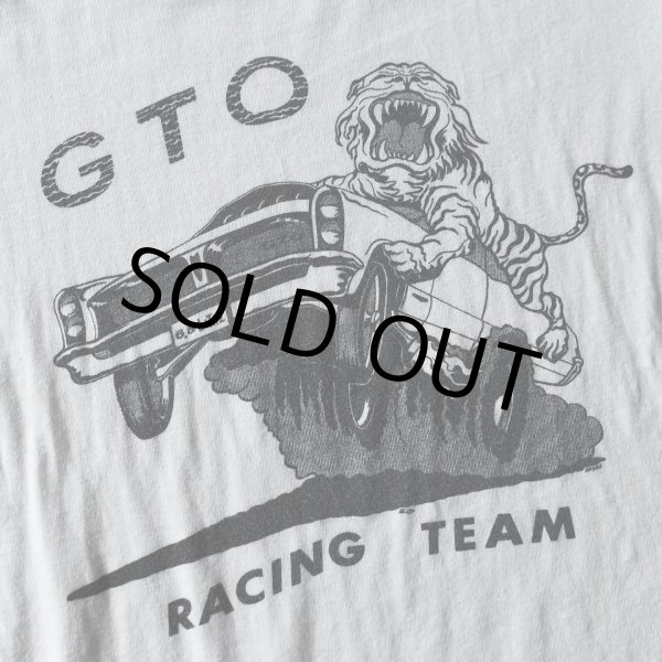 画像6: 1960s RUSSELL "GTO RACING TEAM" バックプリントTシャツ  "MADE IN USA"  表記L  (6)