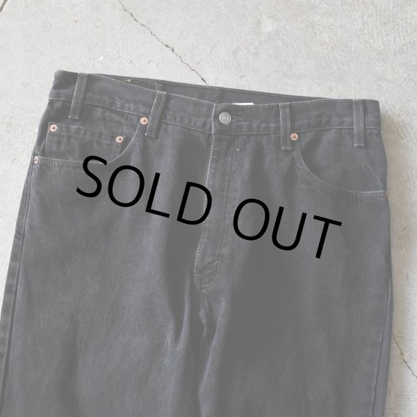画像8: 1990s Levi's 505-0260 ブラックデニム  "MADE IN USA"  表記W36 L30  (8)