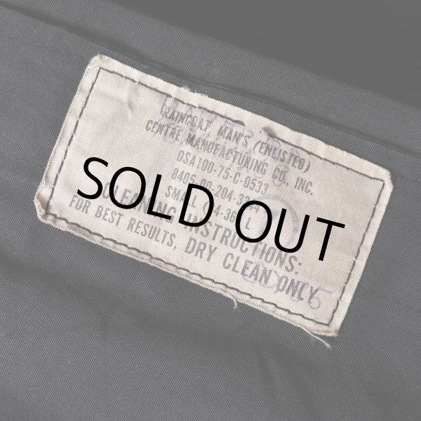 画像4: 1970s US.NAVY レインコート　 表記SMALL  (4)