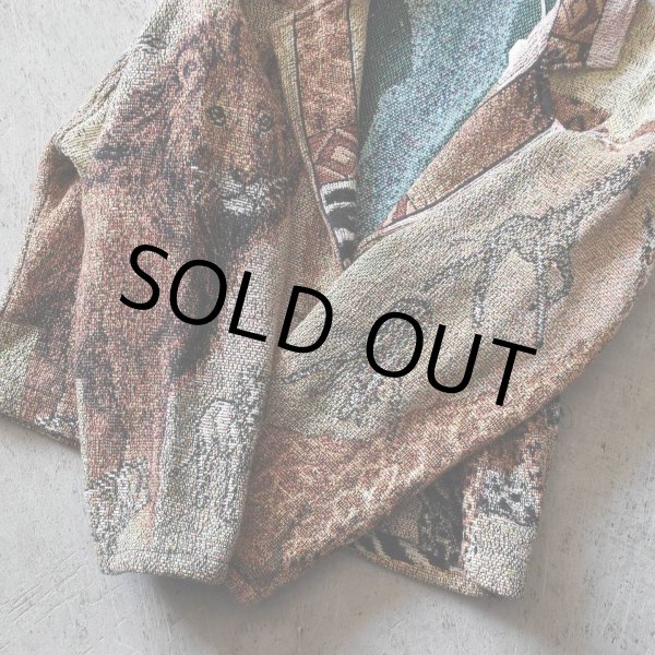 画像6: 1990s PAINTED PONY ショート丈ゴブランジャケット  "MADE IN USA"  表記M  (6)