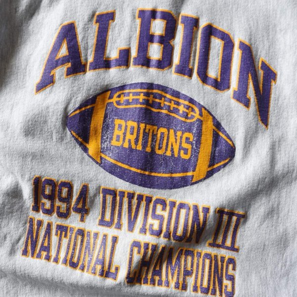 画像4: 1990s Champion リバースウィーブスウェット　 "ALBION BRITONS"　 表記XXXL  (4)
