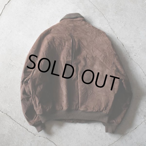 画像2: 1980s L.L.Bean スウェードレザージャケット  "MADE IN USA"  表記44  (2)