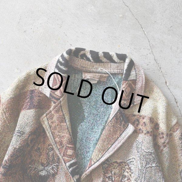 画像3: 1990s PAINTED PONY ショート丈ゴブランジャケット  "MADE IN USA"  表記M  (3)