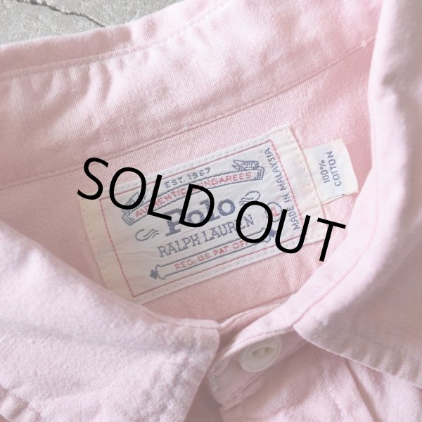 画像4: 1980-90s POLO RALPH LAUREN ワークシャツ  表記XL  (4)