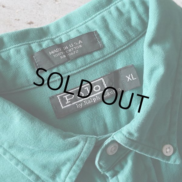 画像2: 1980s Polo by Ralph Lauren ボタンダウンシャツ  "MADE IN USA"  表記boysXL  (2)