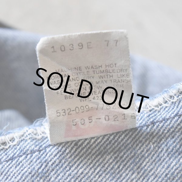 画像7: 1980s Levi's 505  "MADE IN USA"  表記W36 L30  (7)