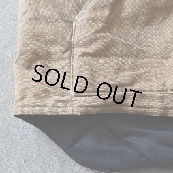 画像10: 1990s Carhartt ブラウンダックベスト  "MADE IN USA"  表記XXL-TALL  (10)