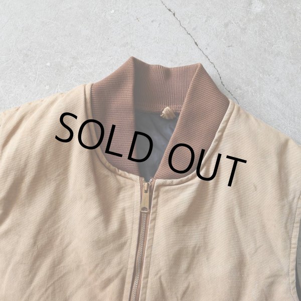 画像5: 1990s Carhartt ブラウンダックベスト  "MADE IN USA"  表記XXL-TALL  (5)