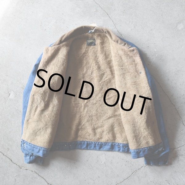 画像3: 1970s MAVERICK デニムボアジャケット　 "MADE IN USA"　 実寸L  (3)