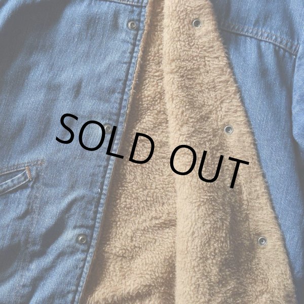 画像9: 1970s MAVERICK デニムボアジャケット　 "MADE IN USA"　 実寸L  (9)