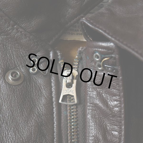画像6: 1980s SADDLERY×COOPER A-2 フライトレザージャケット　 "MADE IN USA"　 表記40R  (6)