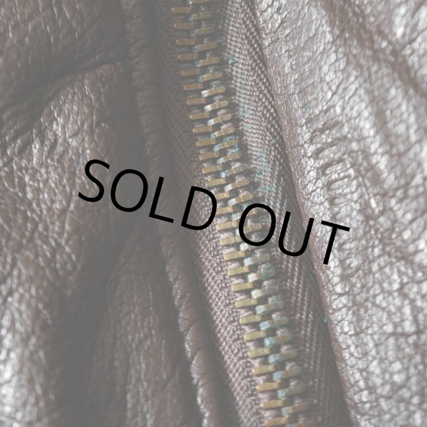 画像8: 1980s SADDLERY×COOPER A-2 フライトレザージャケット　 "MADE IN USA"　 表記40R  (8)