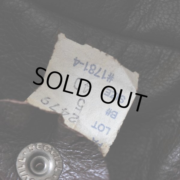 画像10: 1980s SADDLERY×COOPER A-2 フライトレザージャケット　 "MADE IN USA"　 表記40R  (10)