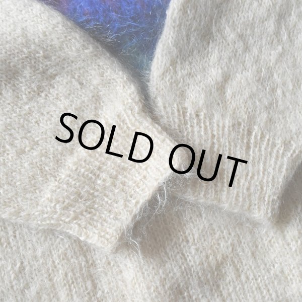 画像5: LILLUNN ノルディックモヘアセーター　 "HAND KNIT OF NORWAY"　 実寸L  (5)