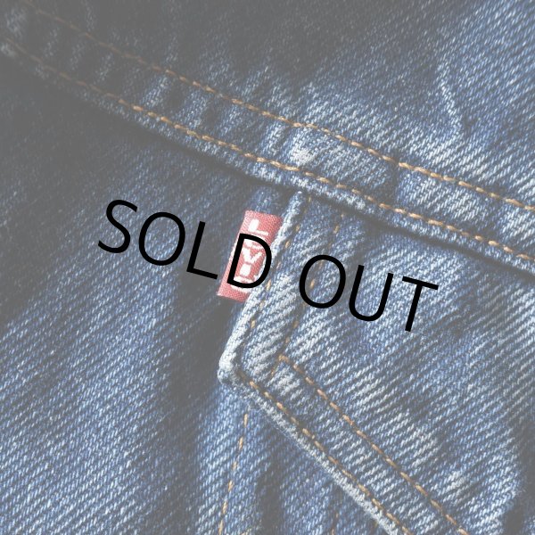 画像7: 1990s Levi's 70609 デニムボアジャケット  "MADE IN USA"  表記L  (7)