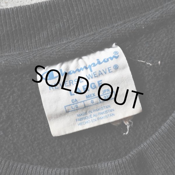 画像2: Champion リバースウィーブスウェット　 "BLACK"　 表記L  (2)