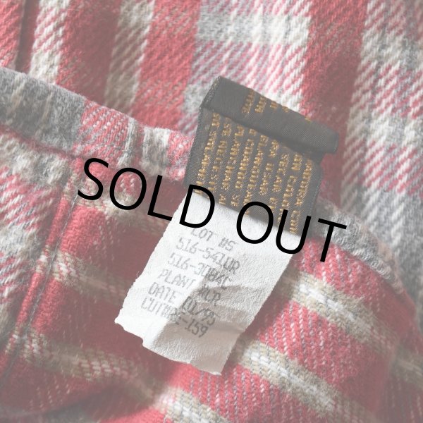 画像8: 1990s ST JOHN'S BAY ヘビーネルシャツ　 表記XL  (8)