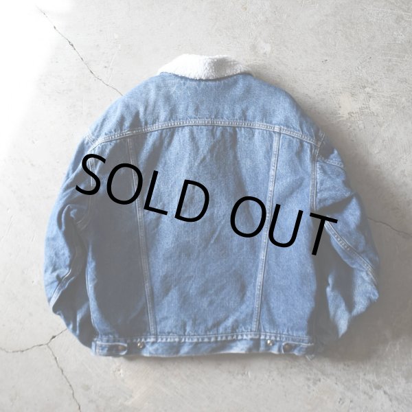 画像2: 1990s Levi's 70609 デニムボアジャケット  "MADE IN USA"  表記L  (2)
