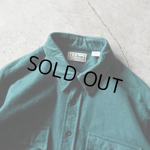 画像4: 1990s L.L.Bean シャモアクロスシャツ  "MADE IN USA"  表記17  (4)