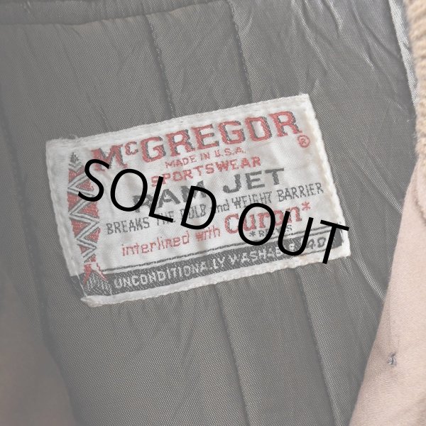 画像4: 1960s McGREGOR RAM JET ファラオジャケット  "MADE IN USA"  表記40  (4)