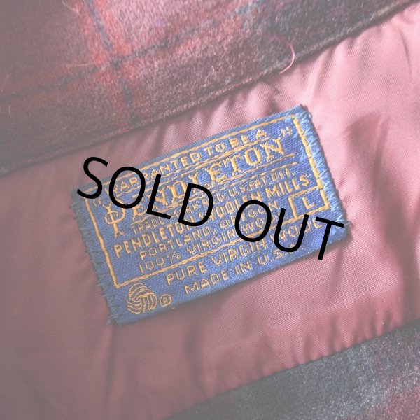 画像2: 1970s PENDLETON ウールシャツ  "MADE IN USA"  表記L  (2)