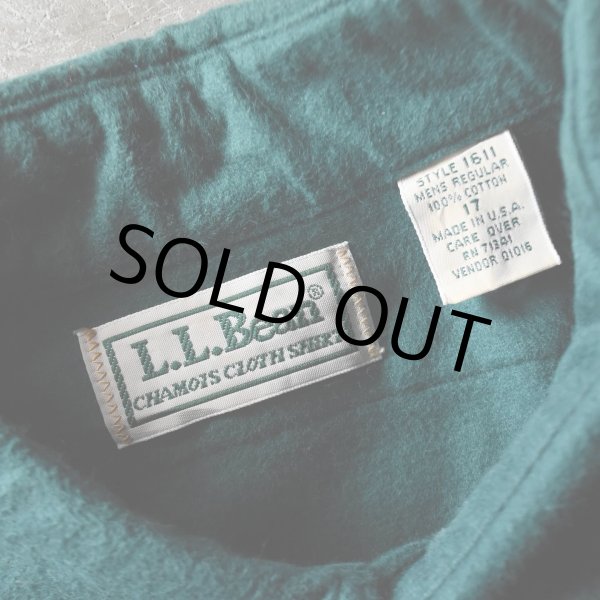 画像3: 1990s L.L.Bean シャモアクロスシャツ  "MADE IN USA"  表記17  (3)