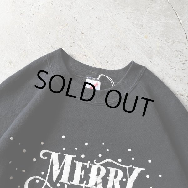 画像2: 1980-90s MERRY CHRISTMAS スウェット　 "MADE IN USA"　 表記XL  (2)