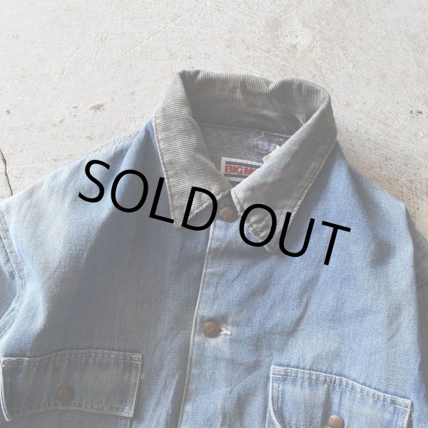 画像5: 1980s BIGMAC デニムカバーオール /ブランケットライナー  "MADE IN USA"  表記40  (5)