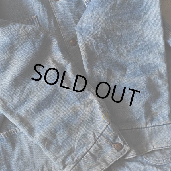 画像12: 1980s BIGMAC デニムカバーオール /ブランケットライナー  "MADE IN USA"  表記40  (12)