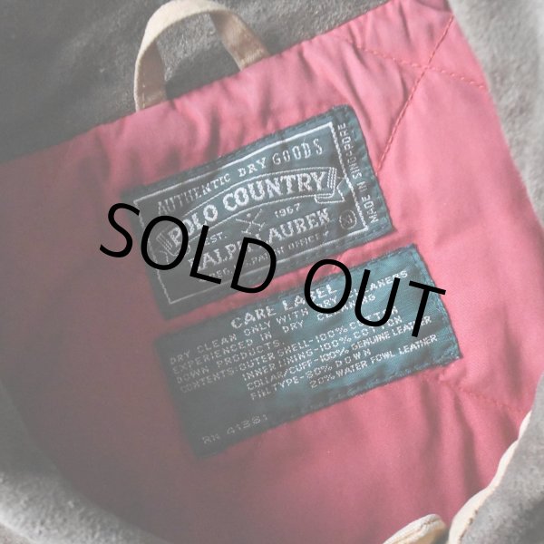 画像4: 1990s POLO COUNTRY ファイヤーマンダウンコート  表記XL  (4)