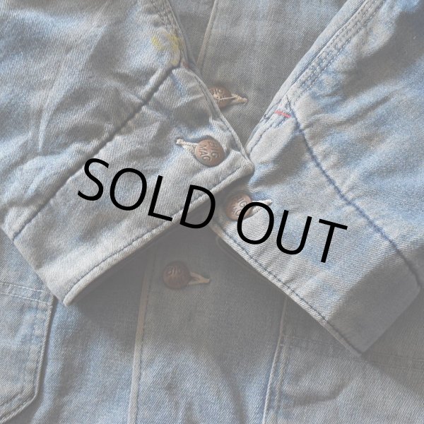 画像13: 1980s BIGMAC デニムカバーオール /ブランケットライナー  "MADE IN USA"  表記40  (13)