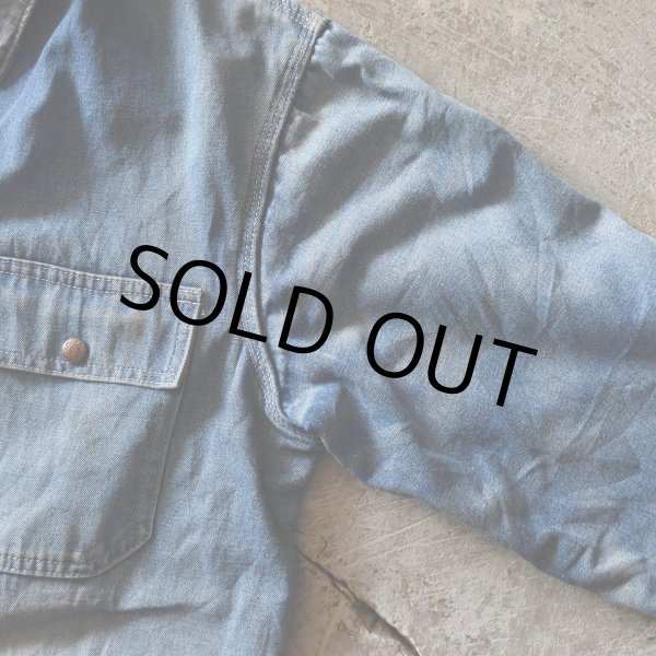 画像7: 1980s BIGMAC デニムカバーオール /ブランケットライナー  "MADE IN USA"  表記40  (7)