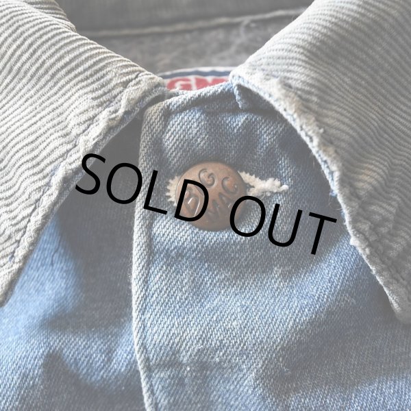 画像6: 1980s BIGMAC デニムカバーオール /ブランケットライナー  "MADE IN USA"  表記40  (6)