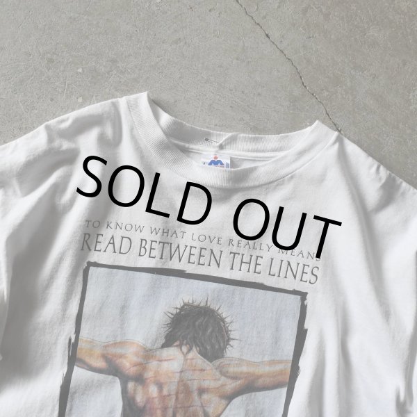 画像2: 1990s JESUS Tシャツ　 "MADE IN USA"　 表記XL  (2)
