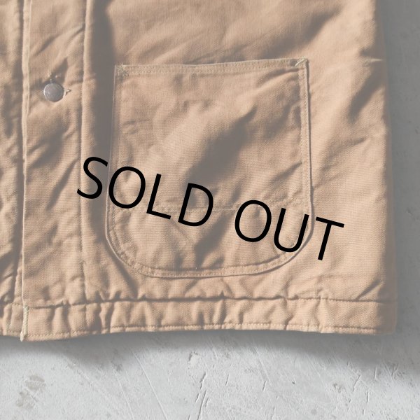 画像10: 1960s SEARS ブラウンダックカバーオール　 /キルティングライナー　 "MADE IN USA"　 実寸L  (10)