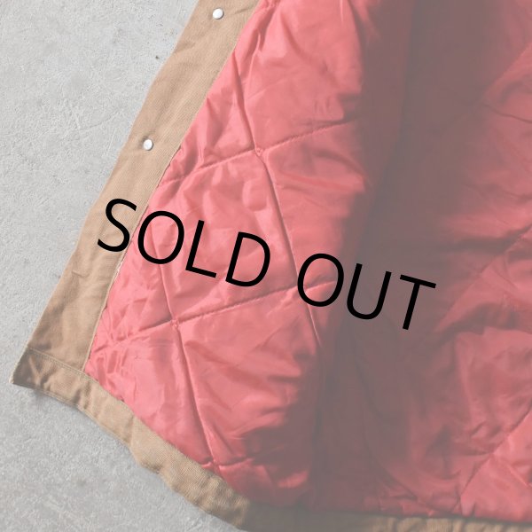 画像12: 1960s SEARS ブラウンダックカバーオール　 /キルティングライナー　 "MADE IN USA"　 実寸L  (12)