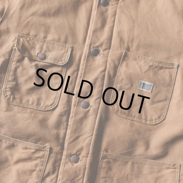 画像6: 1960s SEARS ブラウンダックカバーオール　 /キルティングライナー　 "MADE IN USA"　 実寸L  (6)