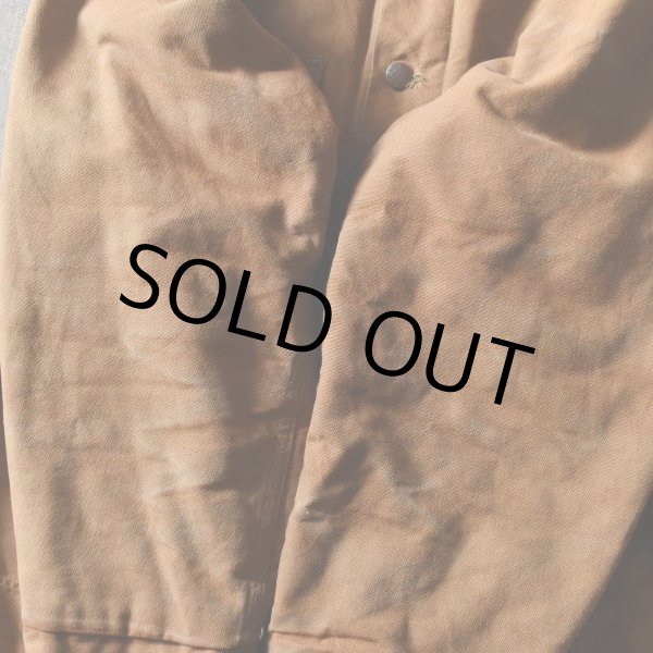 画像11: 1960s SEARS ブラウンダックカバーオール　 /キルティングライナー　 "MADE IN USA"　 実寸L  (11)