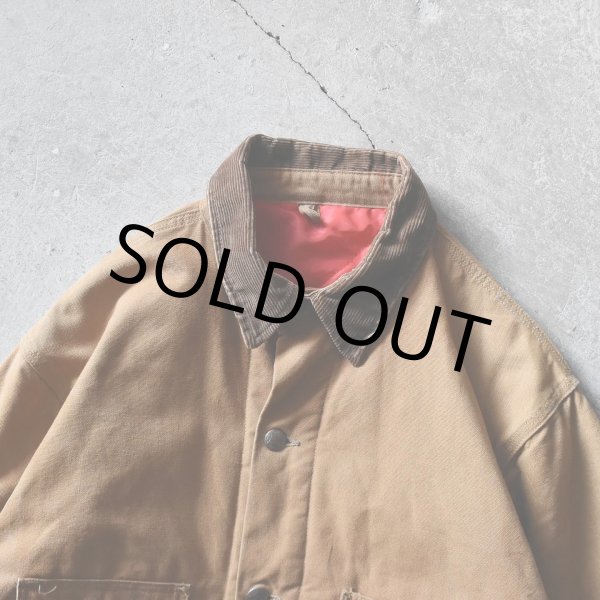 画像4: 1960s SEARS ブラウンダックカバーオール　 /キルティングライナー　 "MADE IN USA"　 実寸L  (4)