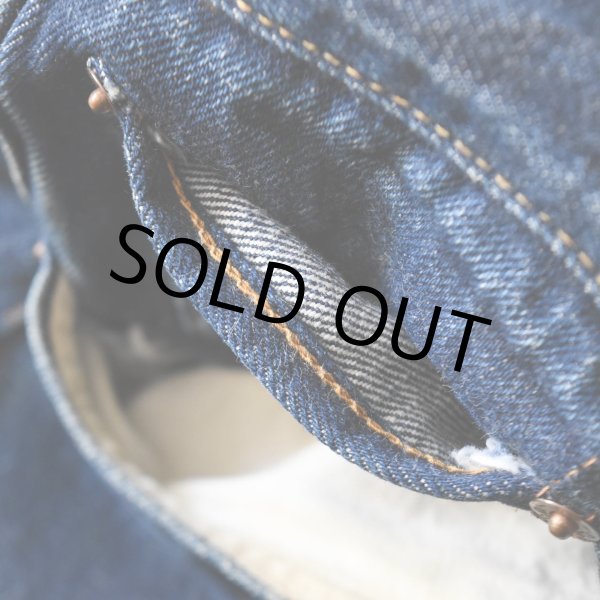 画像11: 1960s LEVI'S 501E　 "WAIST SINGLE"　 実寸W90cm L78cm  (11)
