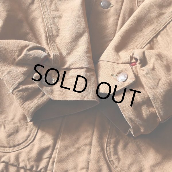 画像9: 1960s SEARS ブラウンダックカバーオール　 /キルティングライナー　 "MADE IN USA"　 実寸L  (9)