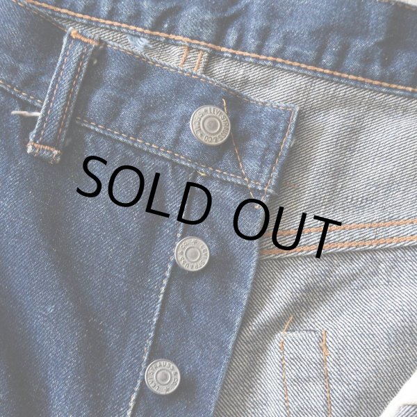 画像6: 1960s LEVI'S 501E　 "WAIST SINGLE"　 実寸W90cm L78cm  (6)