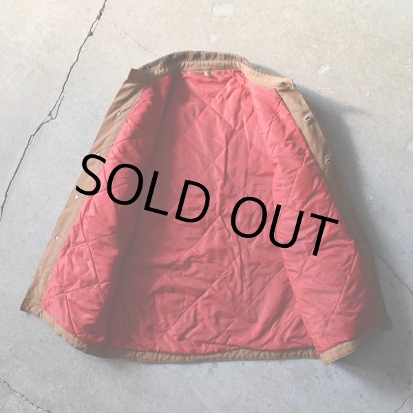 画像3: 1960s SEARS ブラウンダックカバーオール　 /キルティングライナー　 "MADE IN USA"　 実寸L  (3)