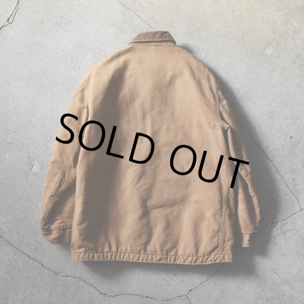 画像2: 1960s SEARS ブラウンダックカバーオール　 /キルティングライナー　 "MADE IN USA"　 実寸L  (2)